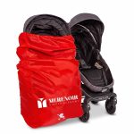 Red Stroller Travel Bag for Airplane – Heavy-Duty Gate Check & Flight Protection Cover
